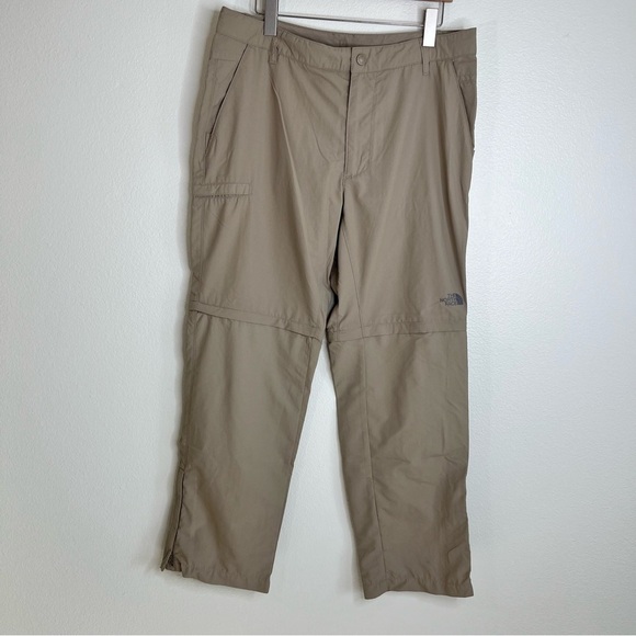 The North Face Men's Tan Convertible Pants Mens 36 - Picture 1 of 6